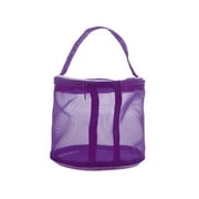 Mesh Knitting Yarn Storage Basket Organizer Holder New Q6 Two Bag Size M2W3